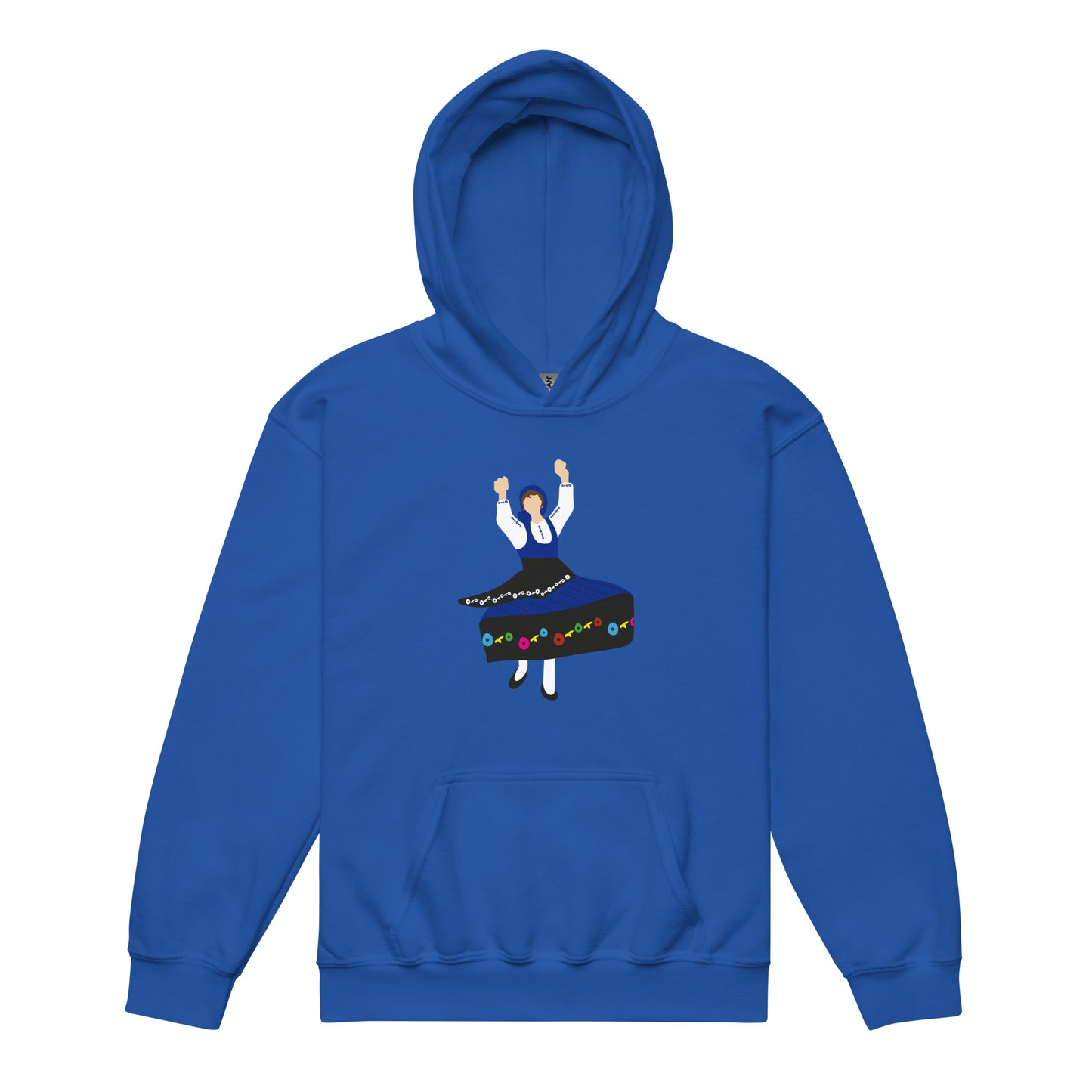 Sweat à capuche enfant « Minhota bleue »