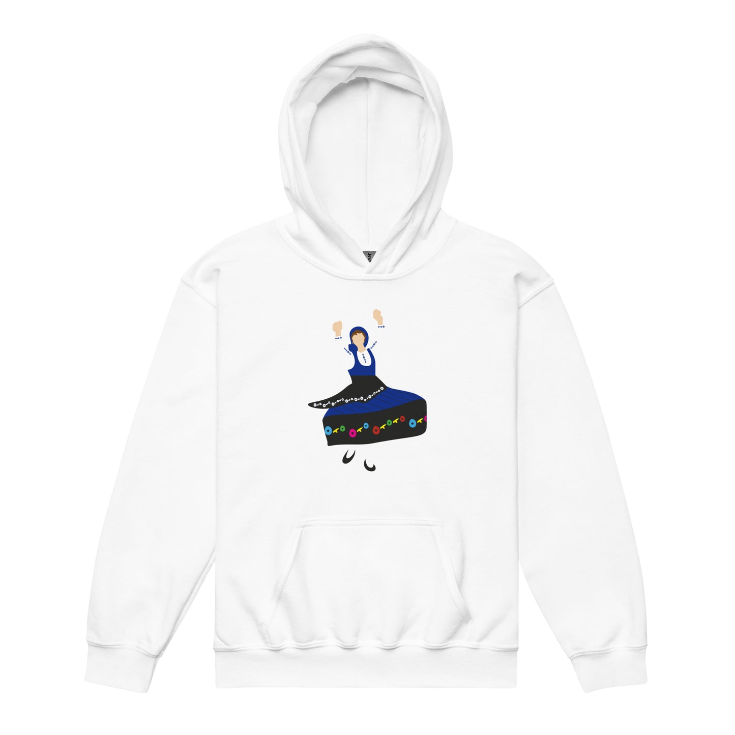 Sweat à capuche enfant « Minhota bleue »