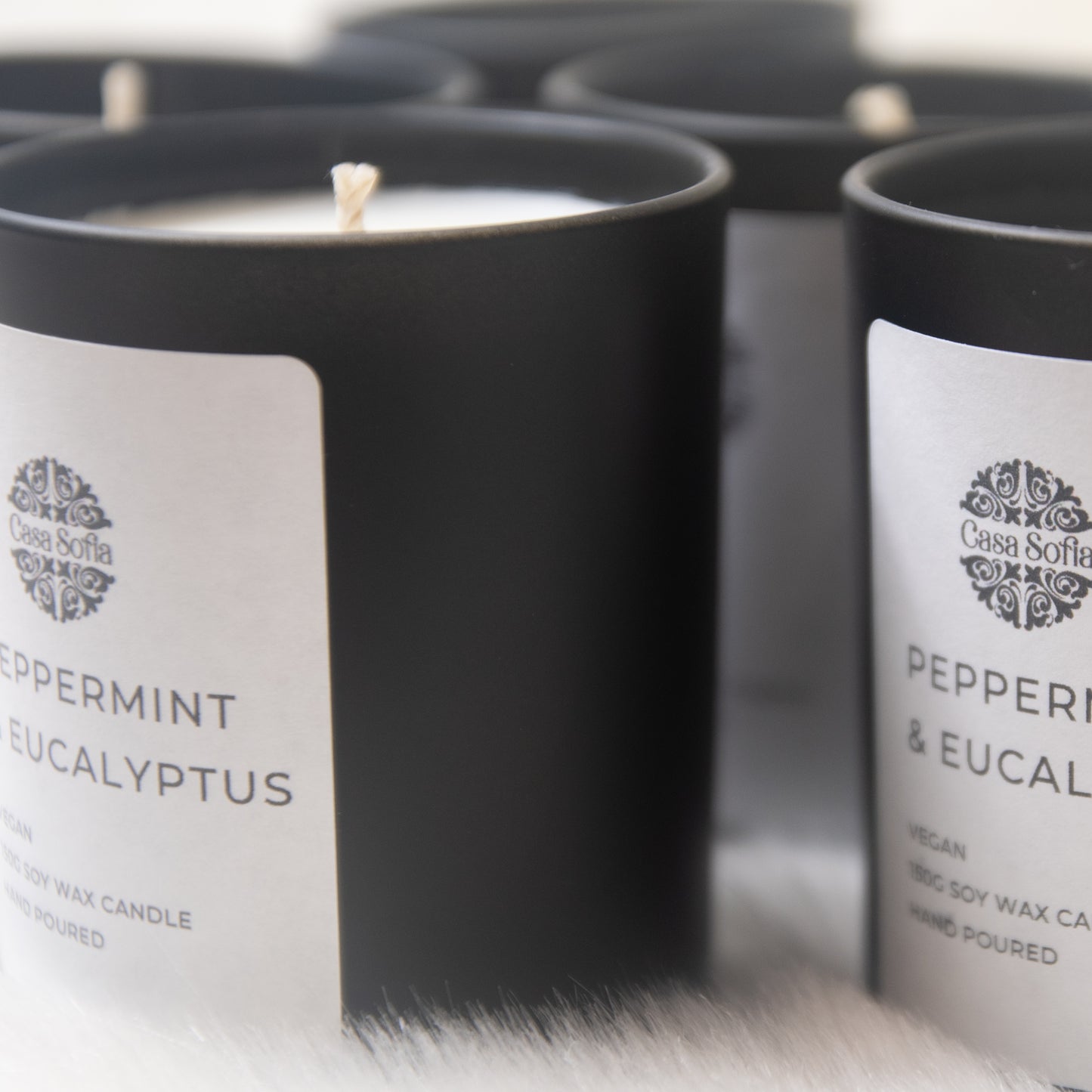 Bougie « Eucalyptus et Menthe poivrée »
