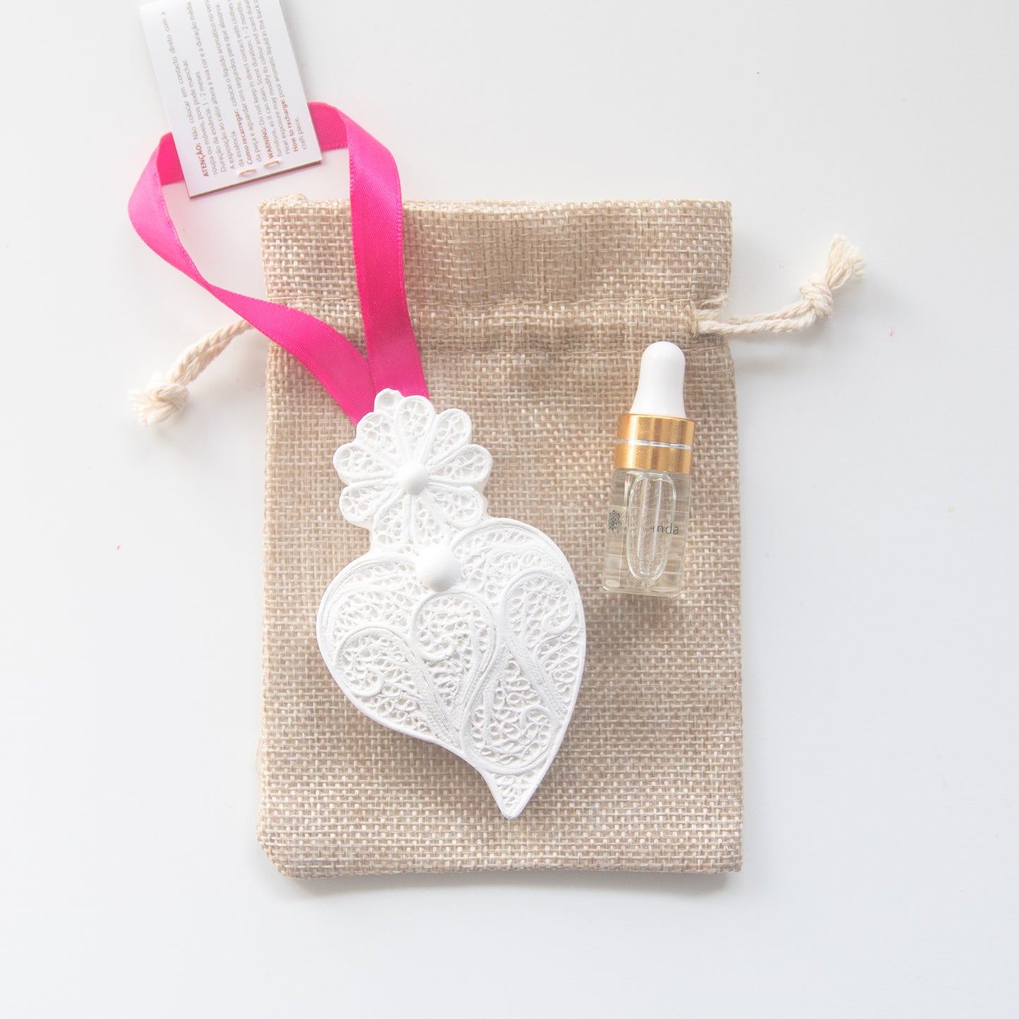 Coeur de Viana parfumé « Blanc »
