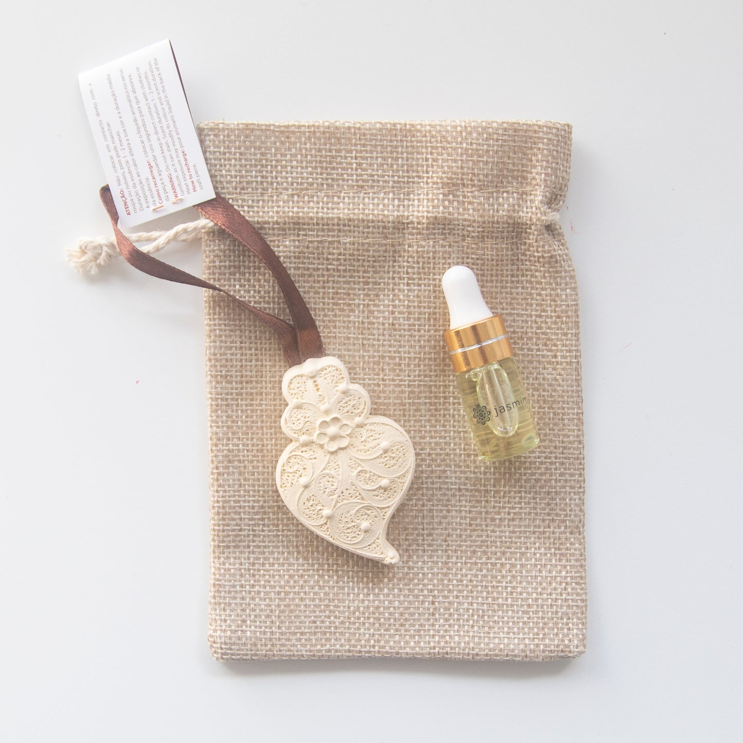 Coeur de Viana parfumé « Beige »