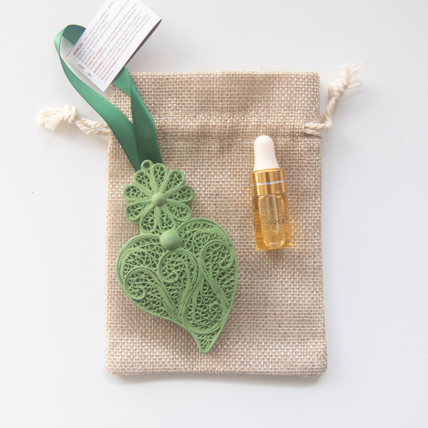 Coeur de Viana parfumé « Vert »