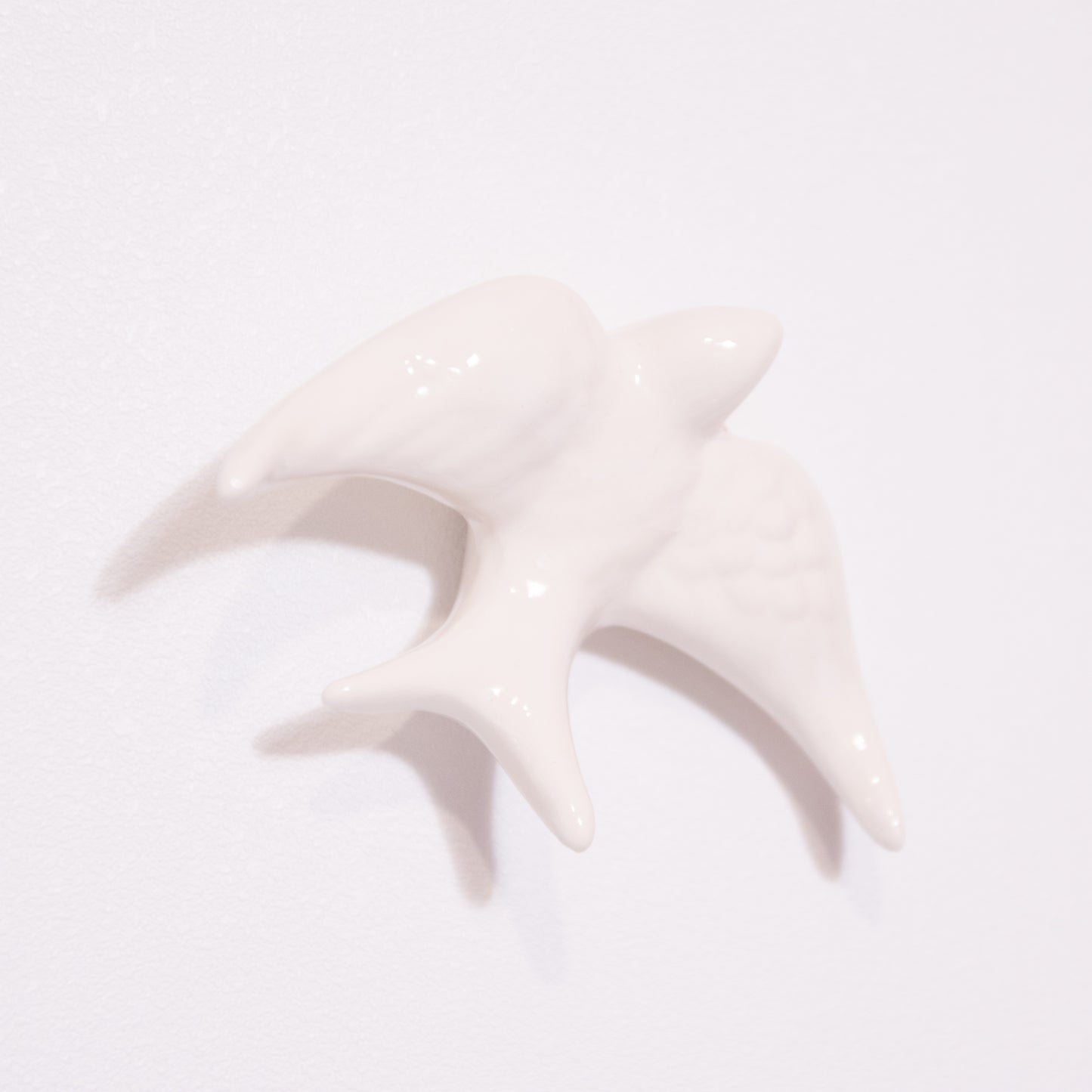 Hirondelle en céramique blanche - Edition limitée