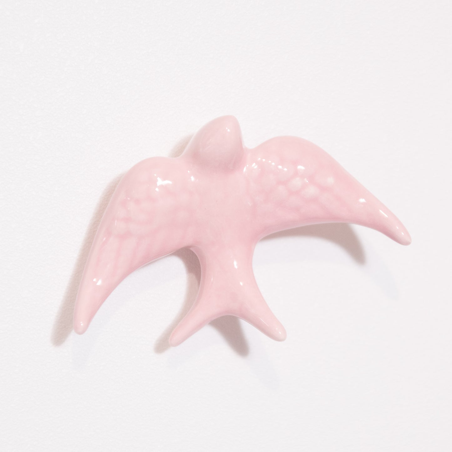 Hirondelle en céramique rose pâle - Édition limitée