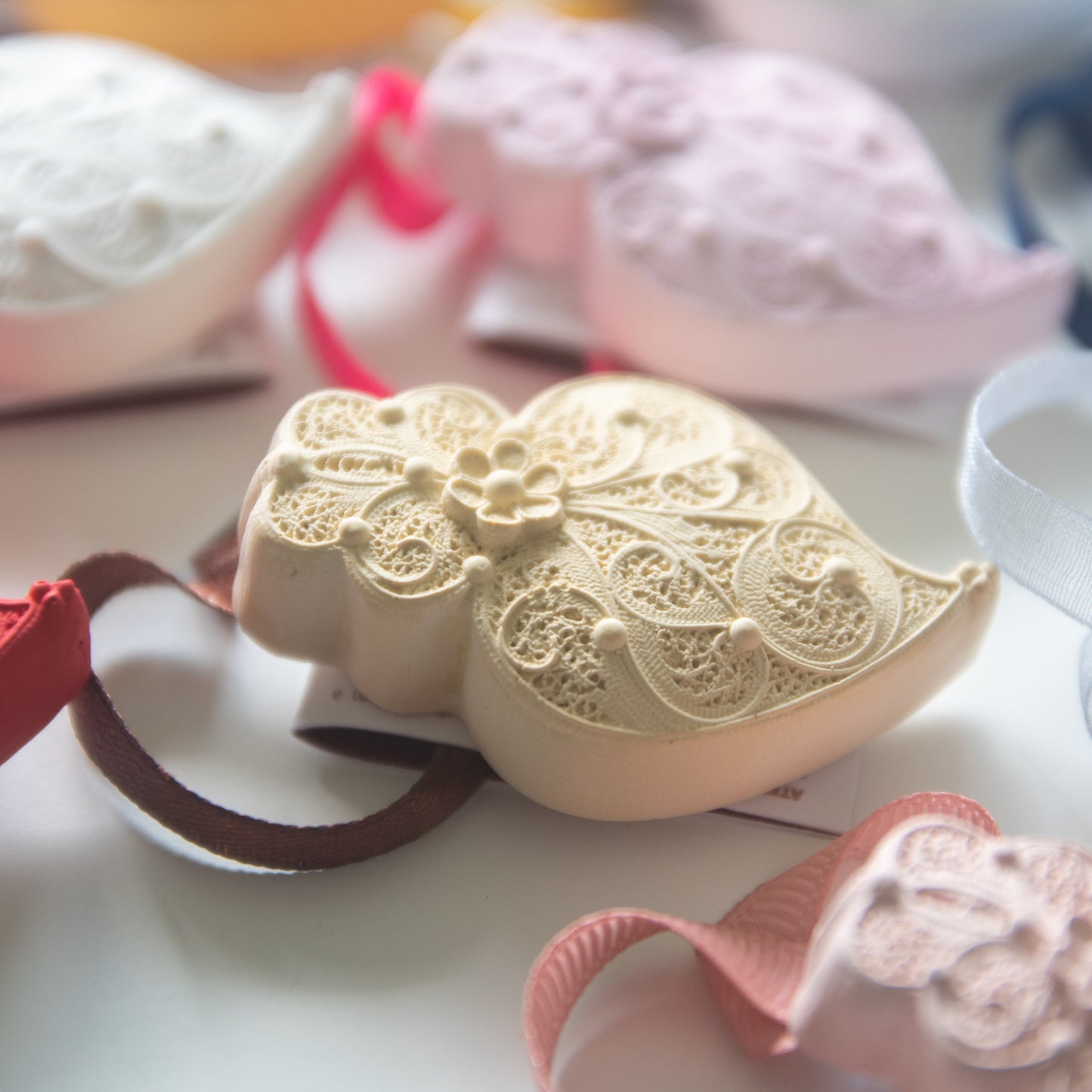 Coeur de Viana parfumé « Beige »