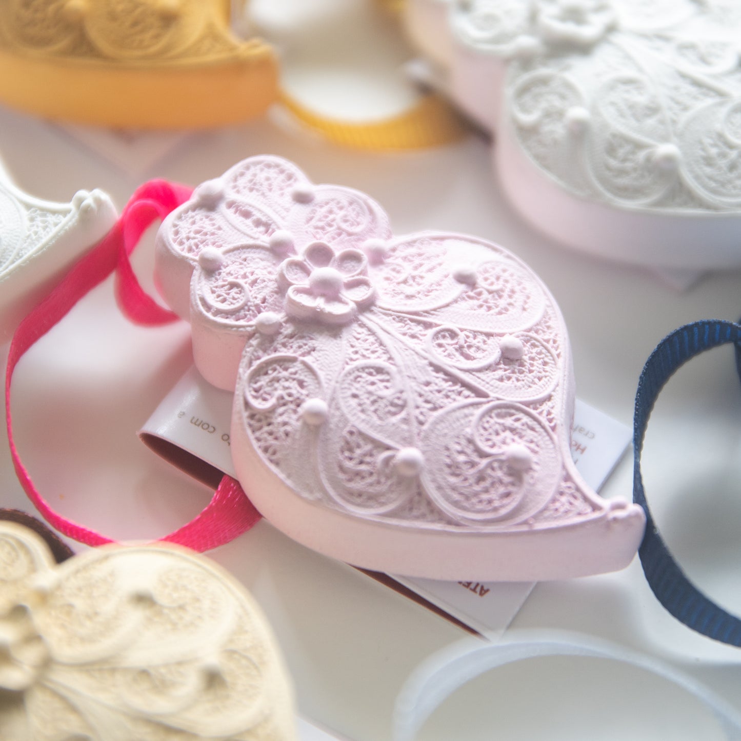 Coeur de Viana parfumé « Rose »
