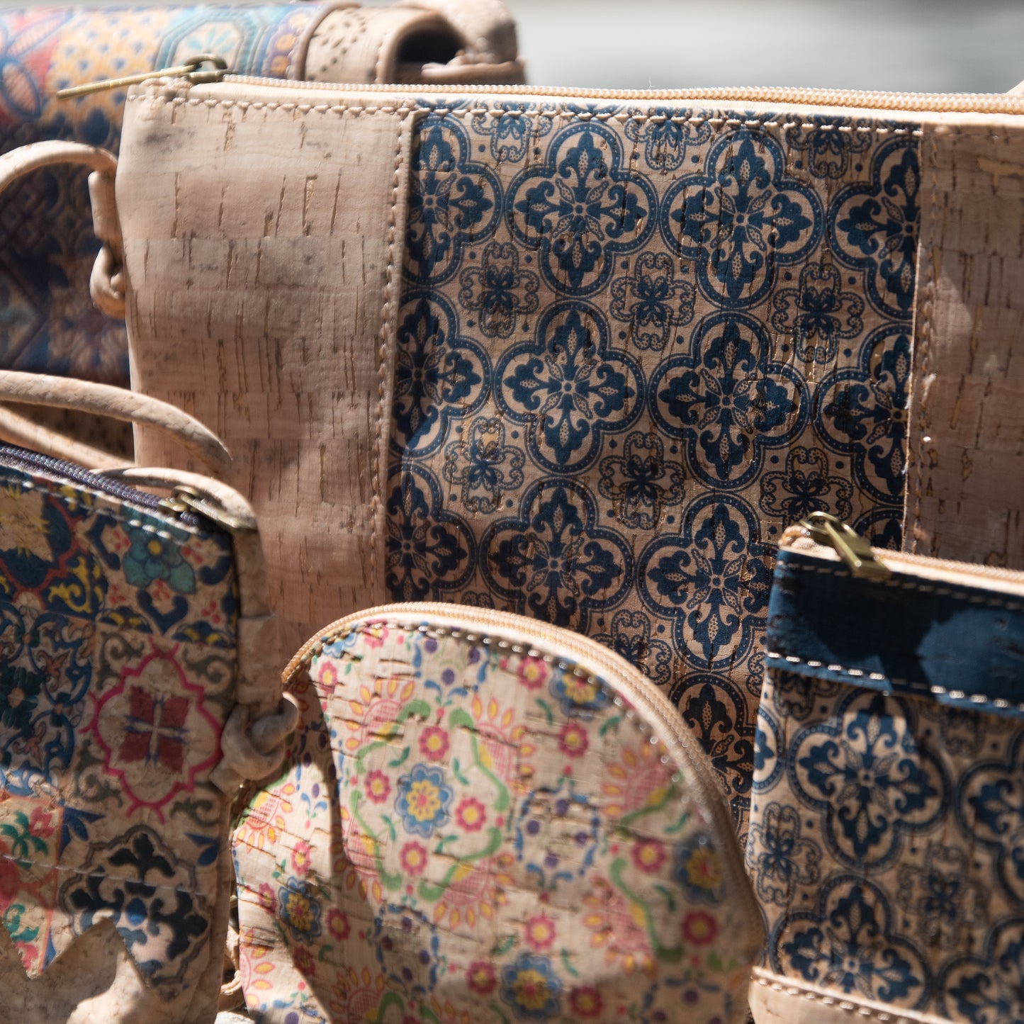 Sac bandoulière enfant en liège "Coimbra"