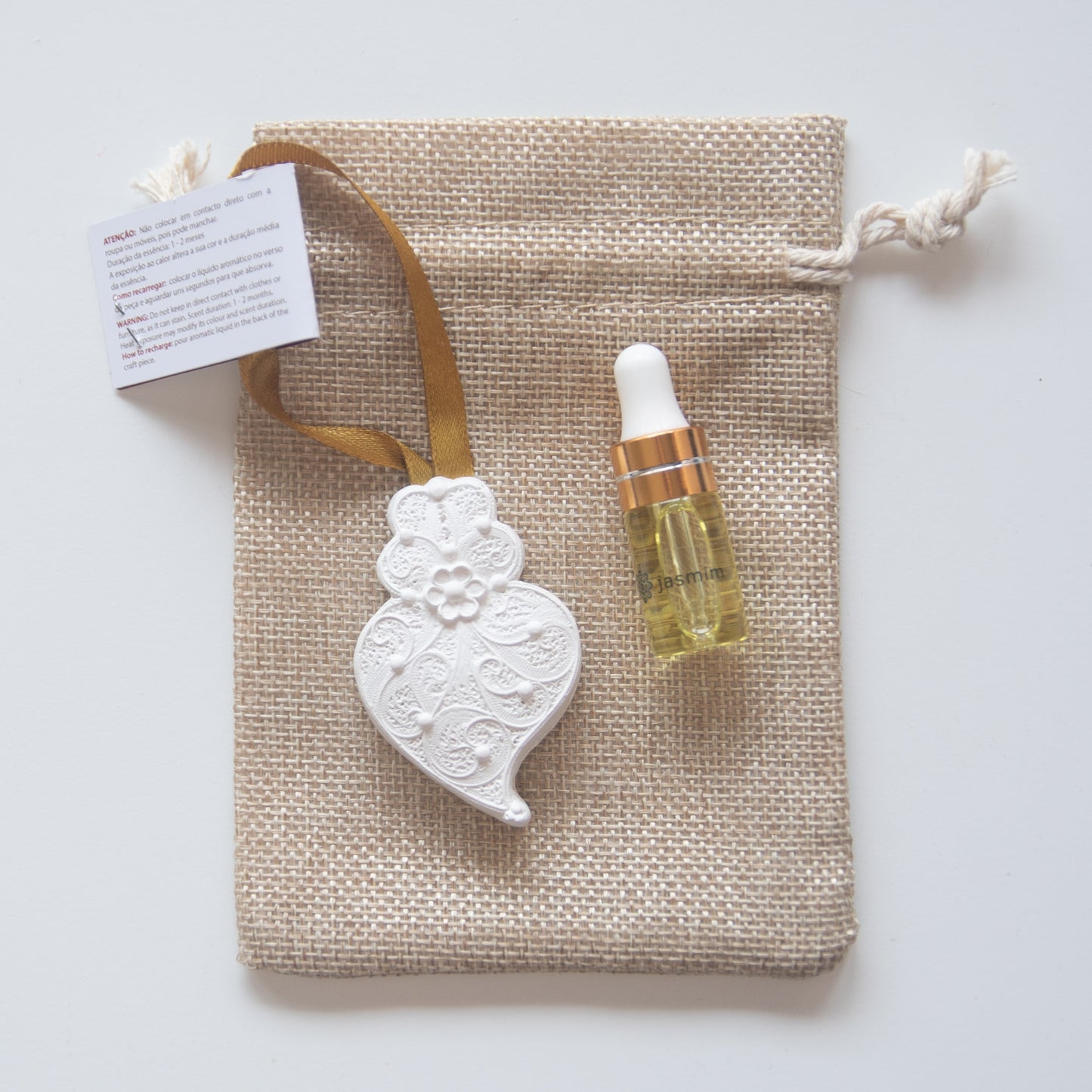 Coeur de Viana parfumé « Blanc »