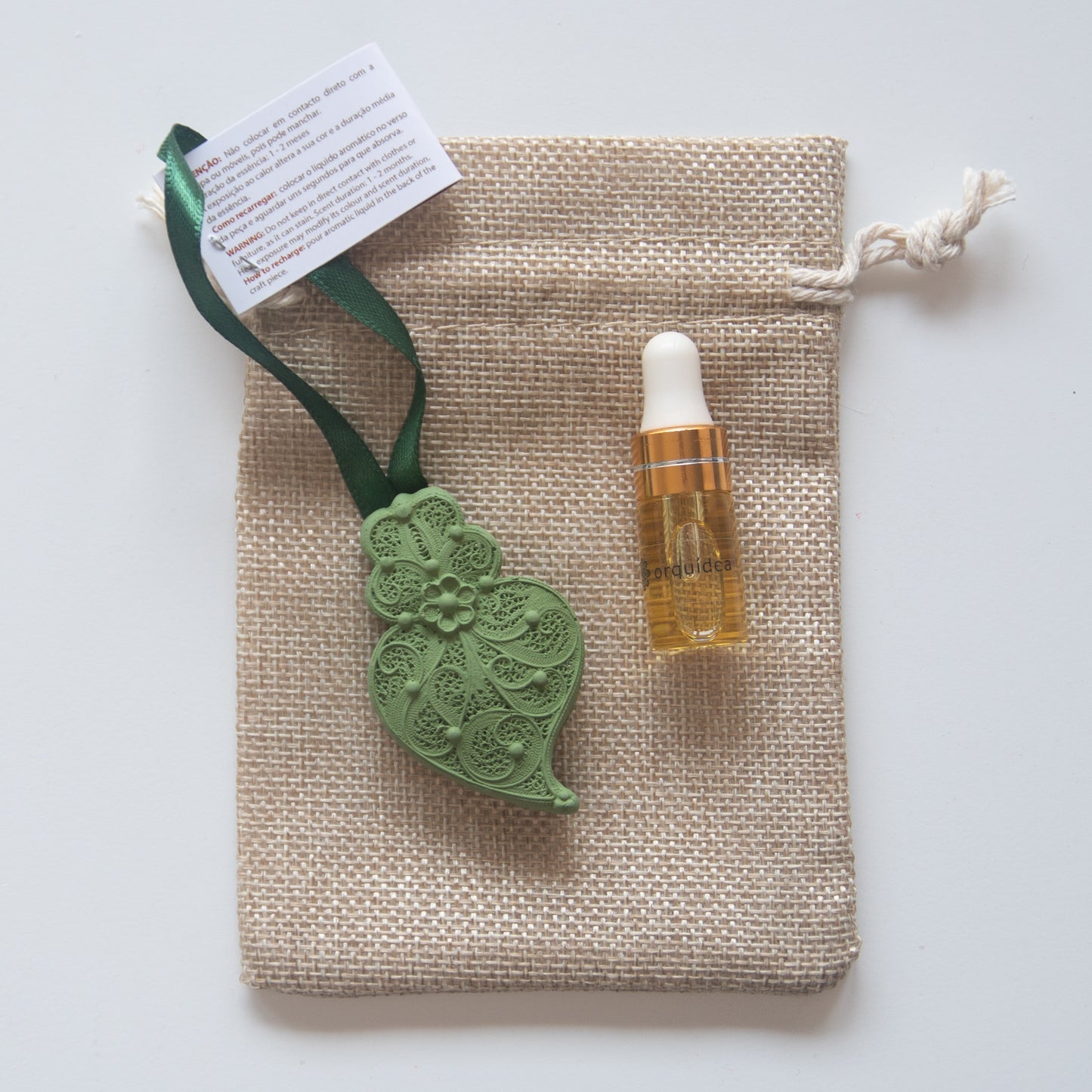 Coeur de Viana parfumé « Vert »