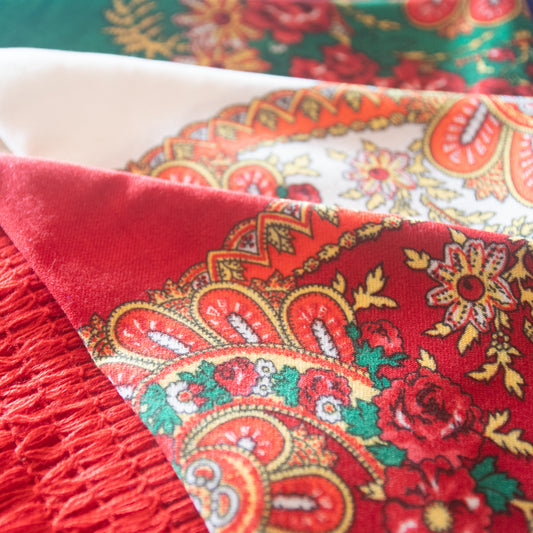 Foulard portugais Minhoto « Rouge »