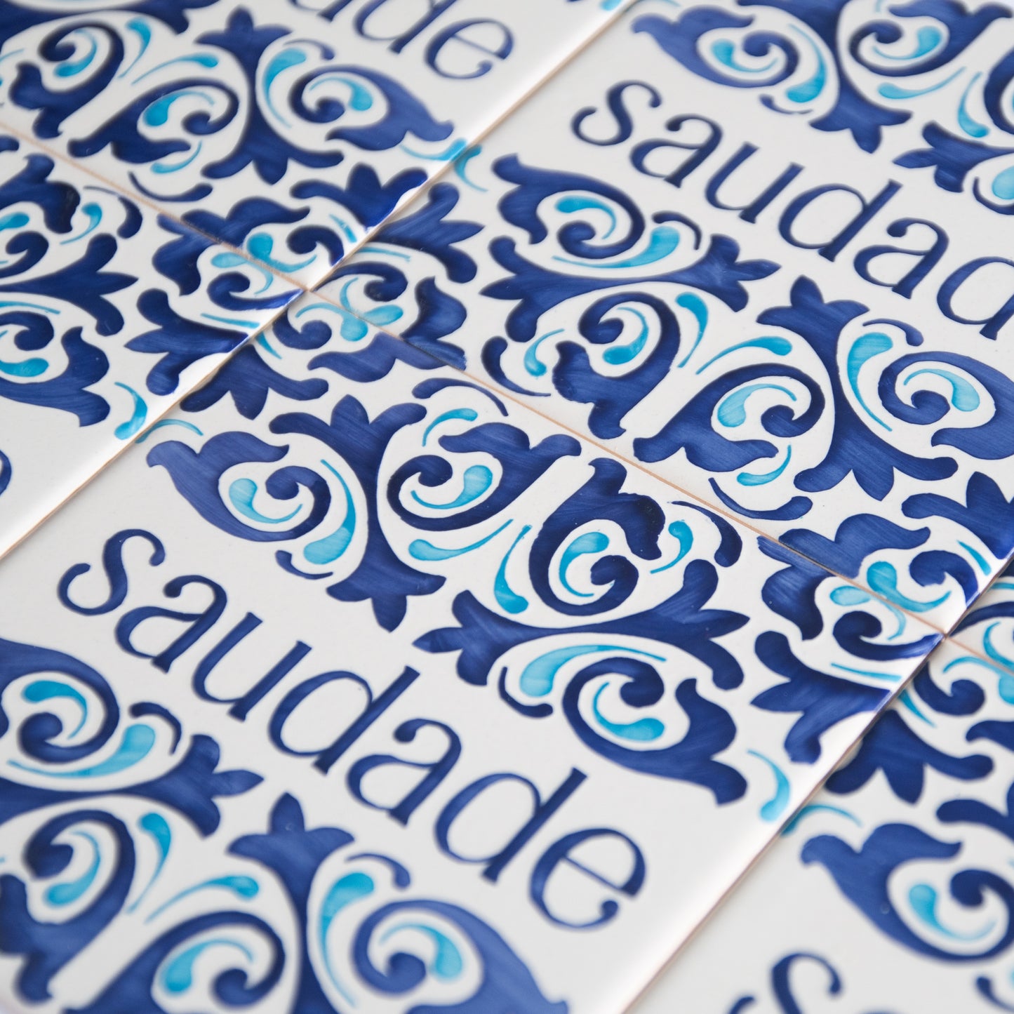 Azulejos peints à la main personnalisables - sur devis à partir de 50 unités