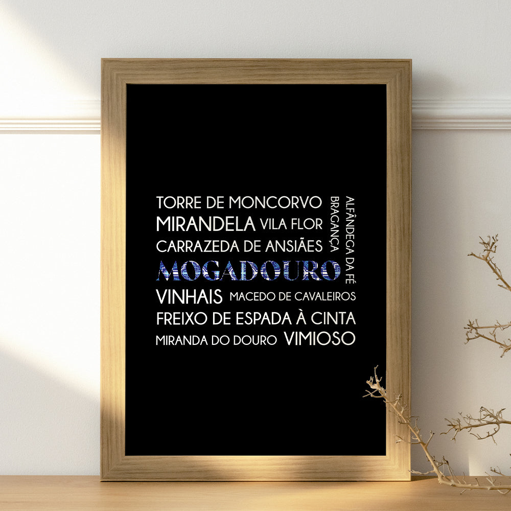 Affiche "Mogadouro e freguesias" - PDF à imprimer