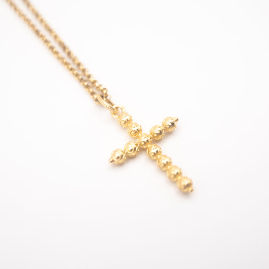 Collier croix "Contas de Viana"