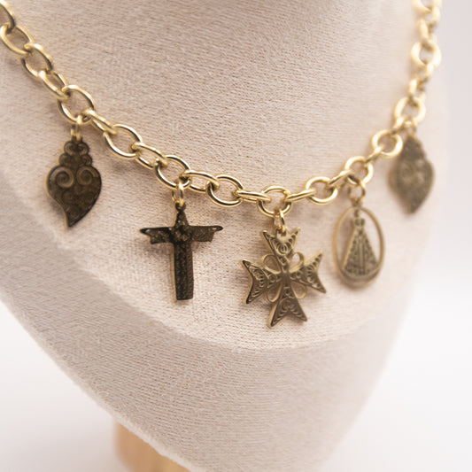 Collier "Portuguesa" en acier inoxydable