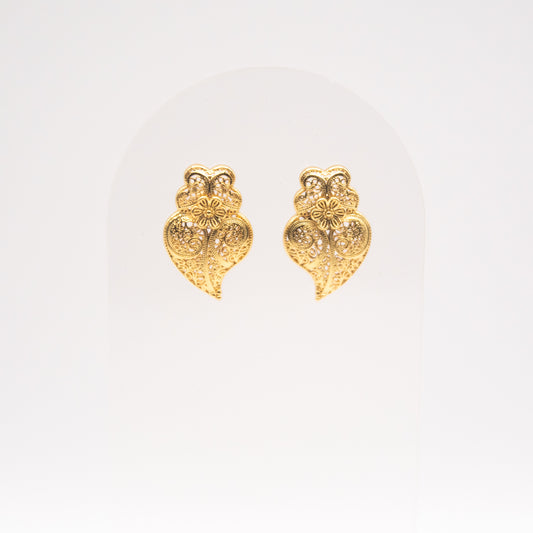 Boucles d'oreilles "Coeur de Viana" traditionnelles