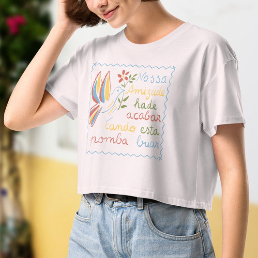 Crop top "Amizade"