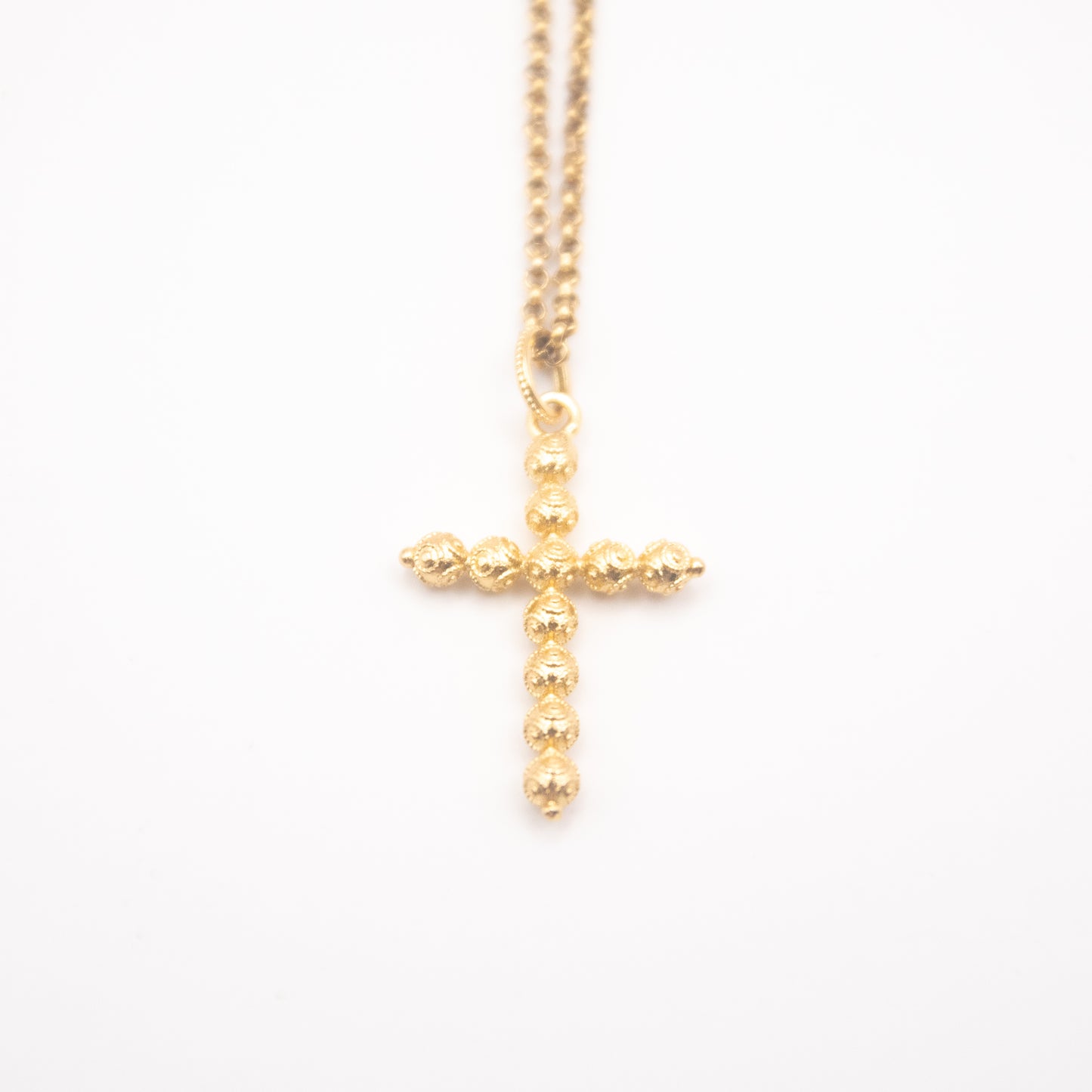 Collier croix "Contas de Viana"