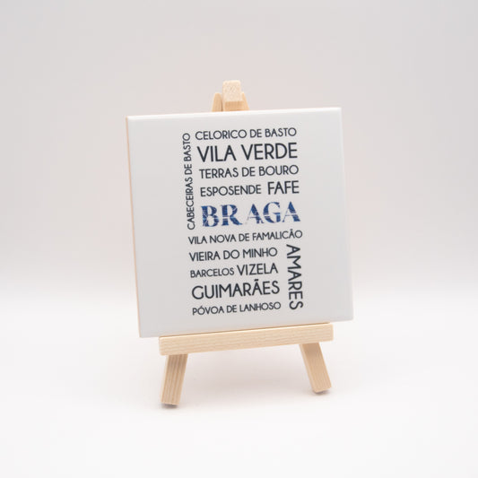 Azulejo "District Braga"