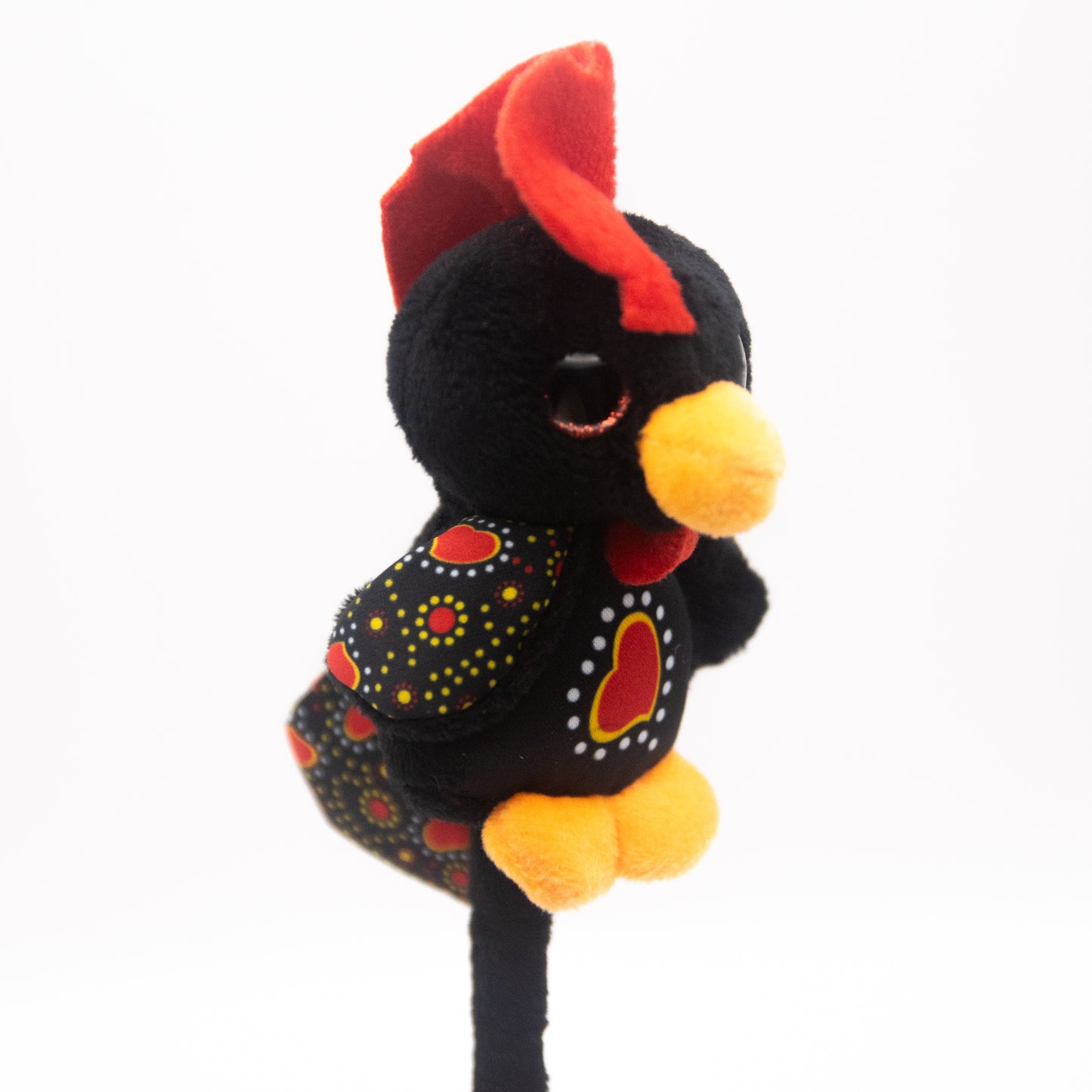 Stylo peluche "Coq de Barcelos"