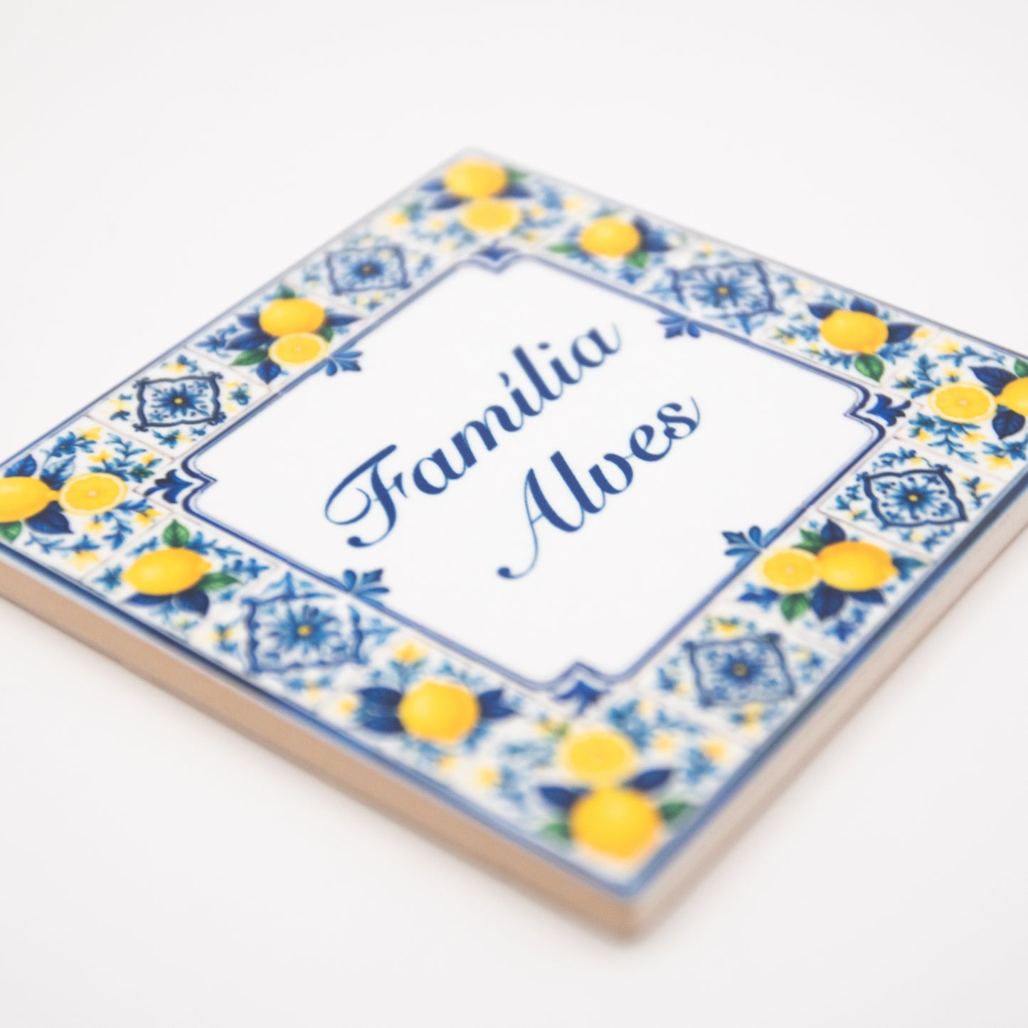 Azulejo « Citron » personnalisable