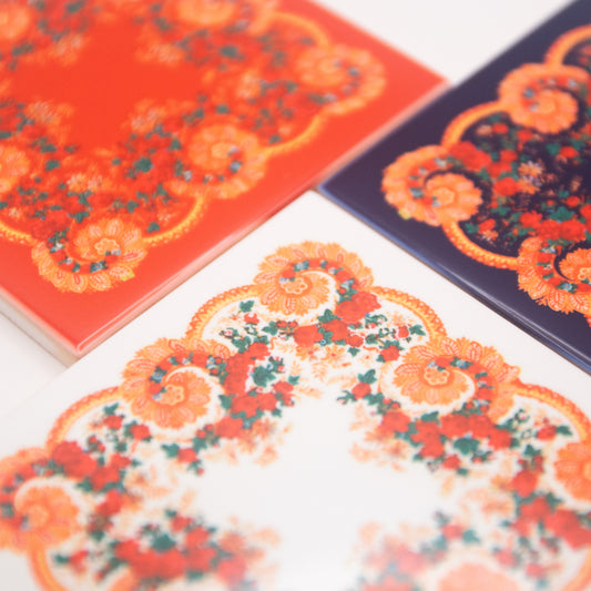 Azulejo "Foulard portugais Minhoto"