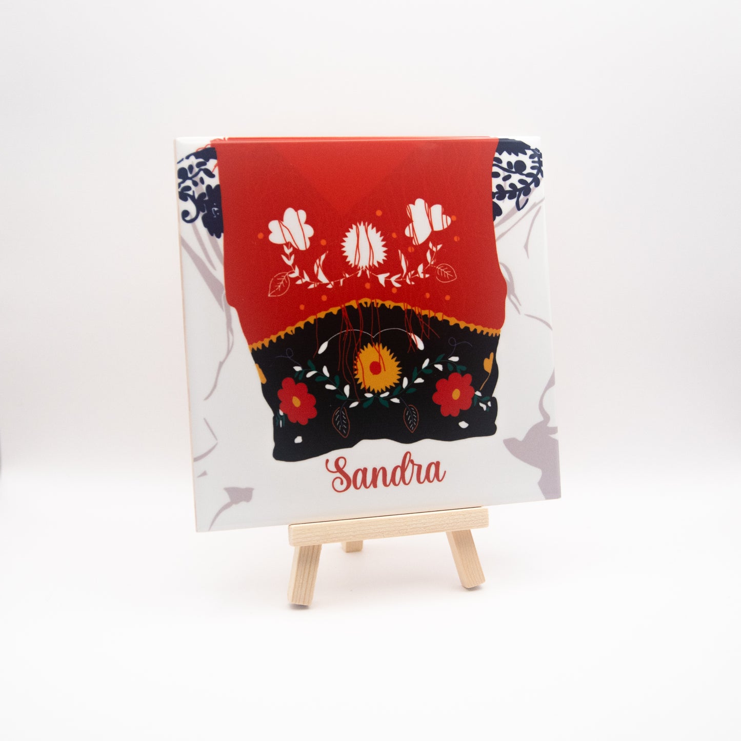 Azulejo « Lavradeira » personnalisable - sur devis à partir de 50 unités