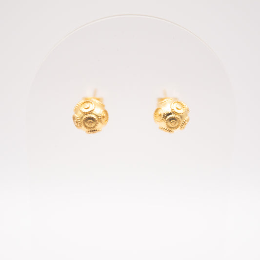 Boucles d'oreilles "Contas de Viana" en acier inoxydable