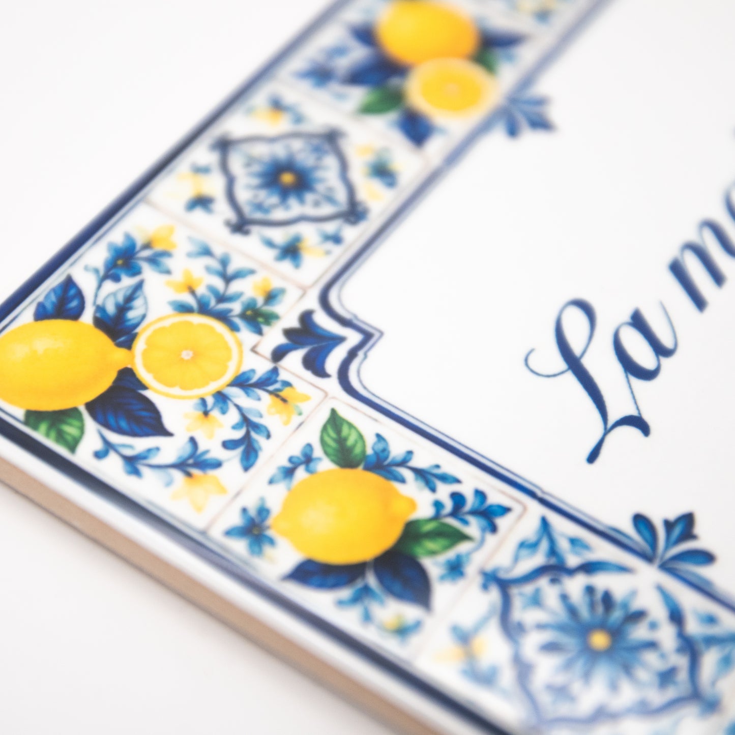 Azulejo « Citron » personnalisable