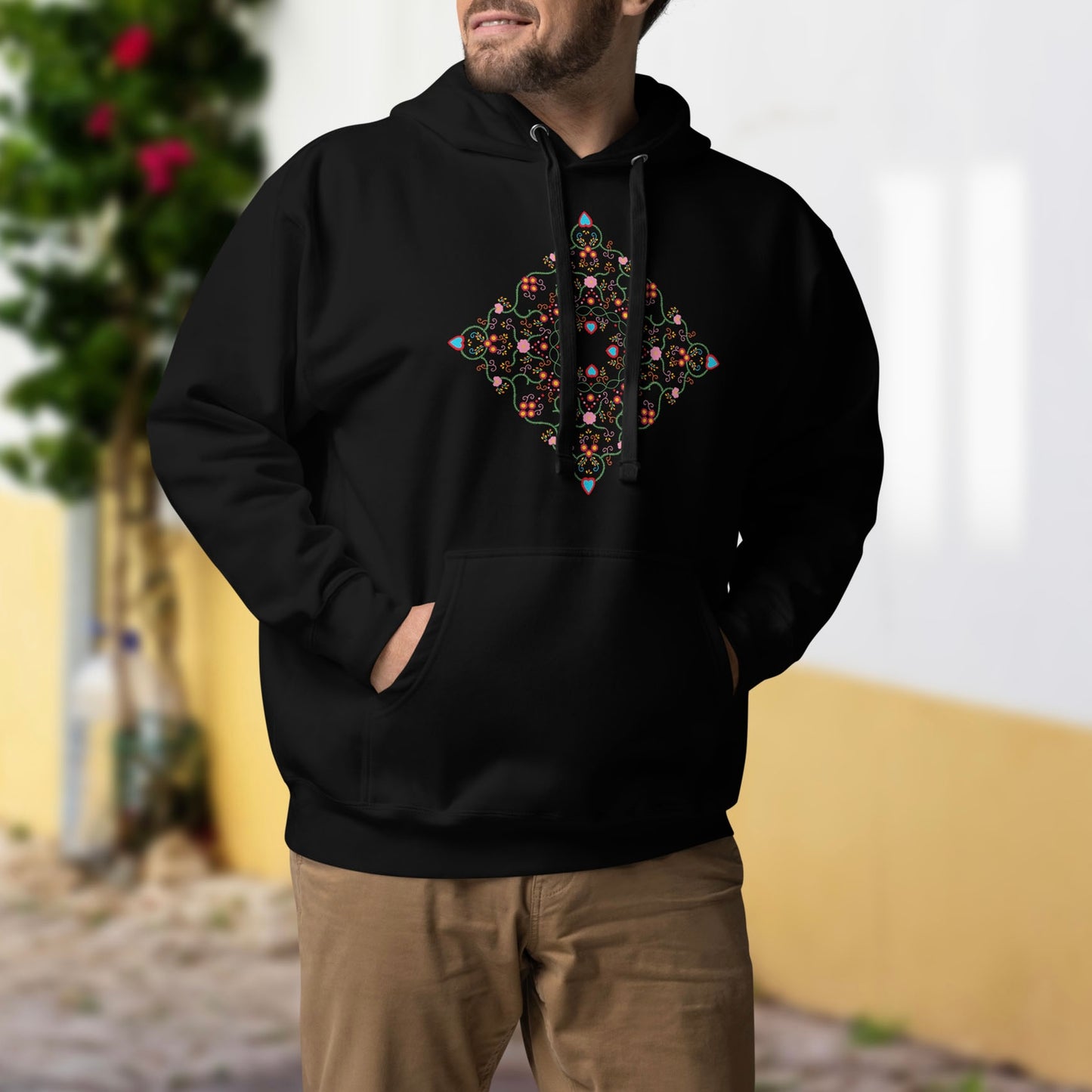 Sweat à capuche "Lenço dos namorados"