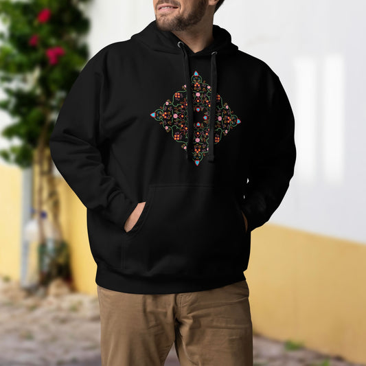 Sweat à capuche "Lenço dos namorados"