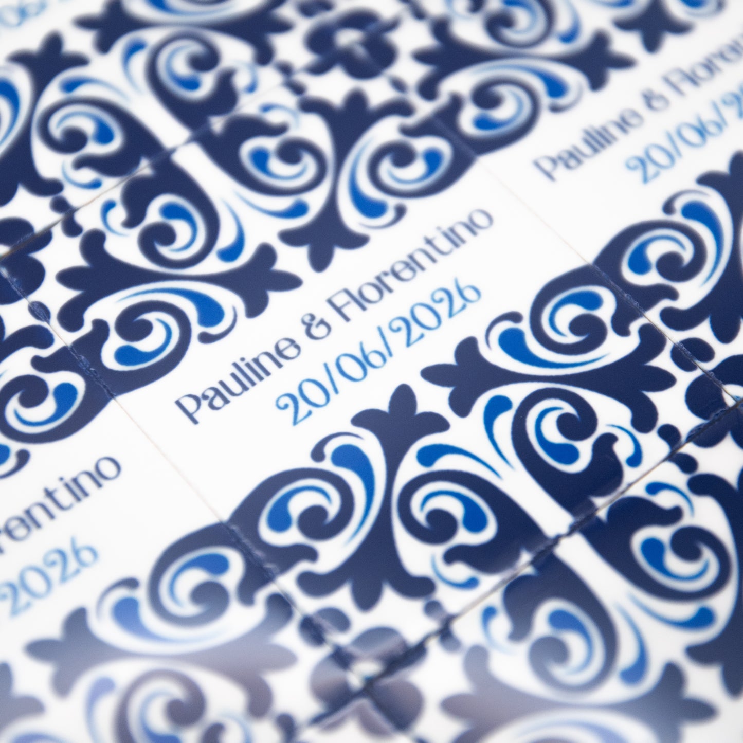 Azulejo "Saudade" personnalisable