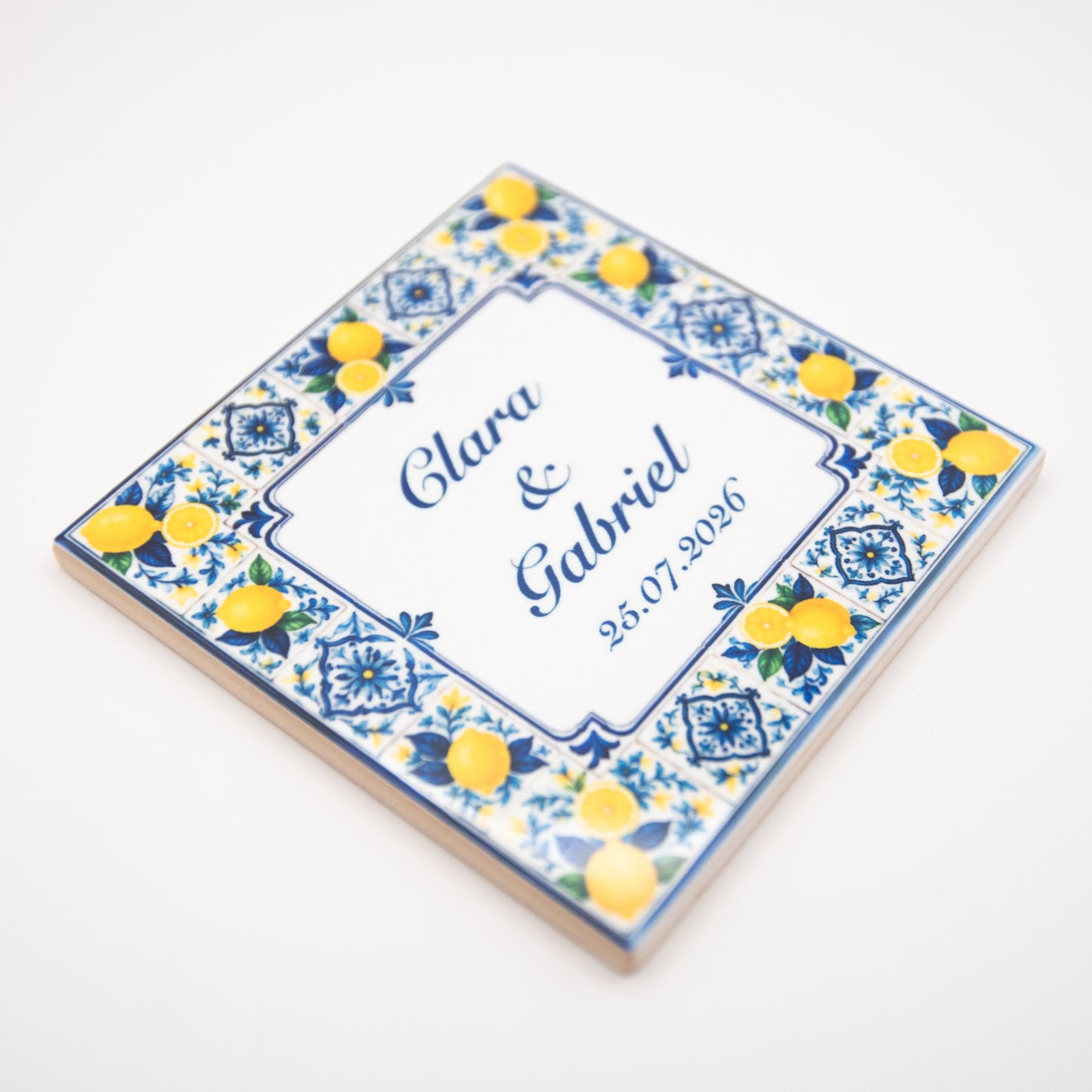 Azulejo « Citron » personnalisable
