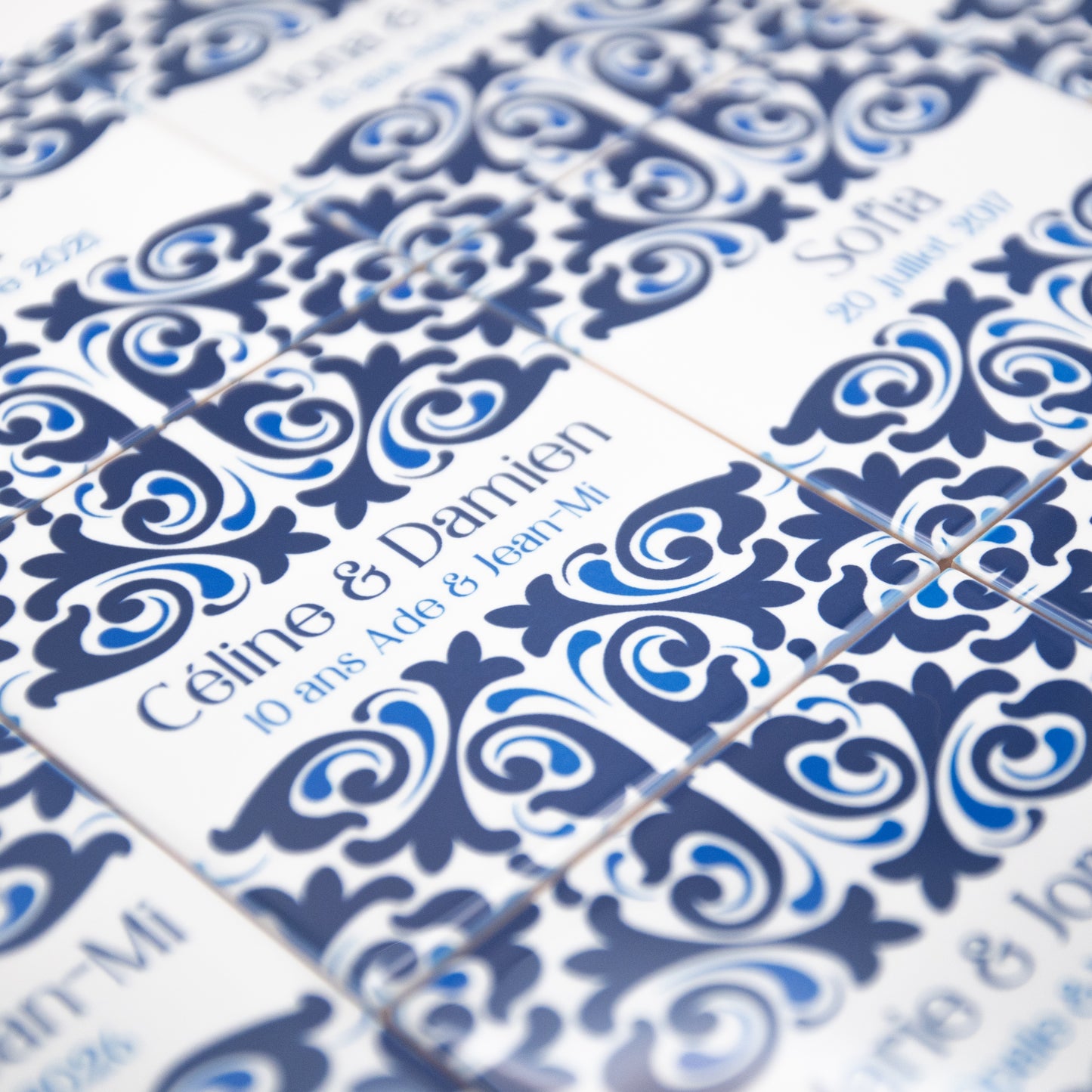 Azulejo "Saudade" personnalisable