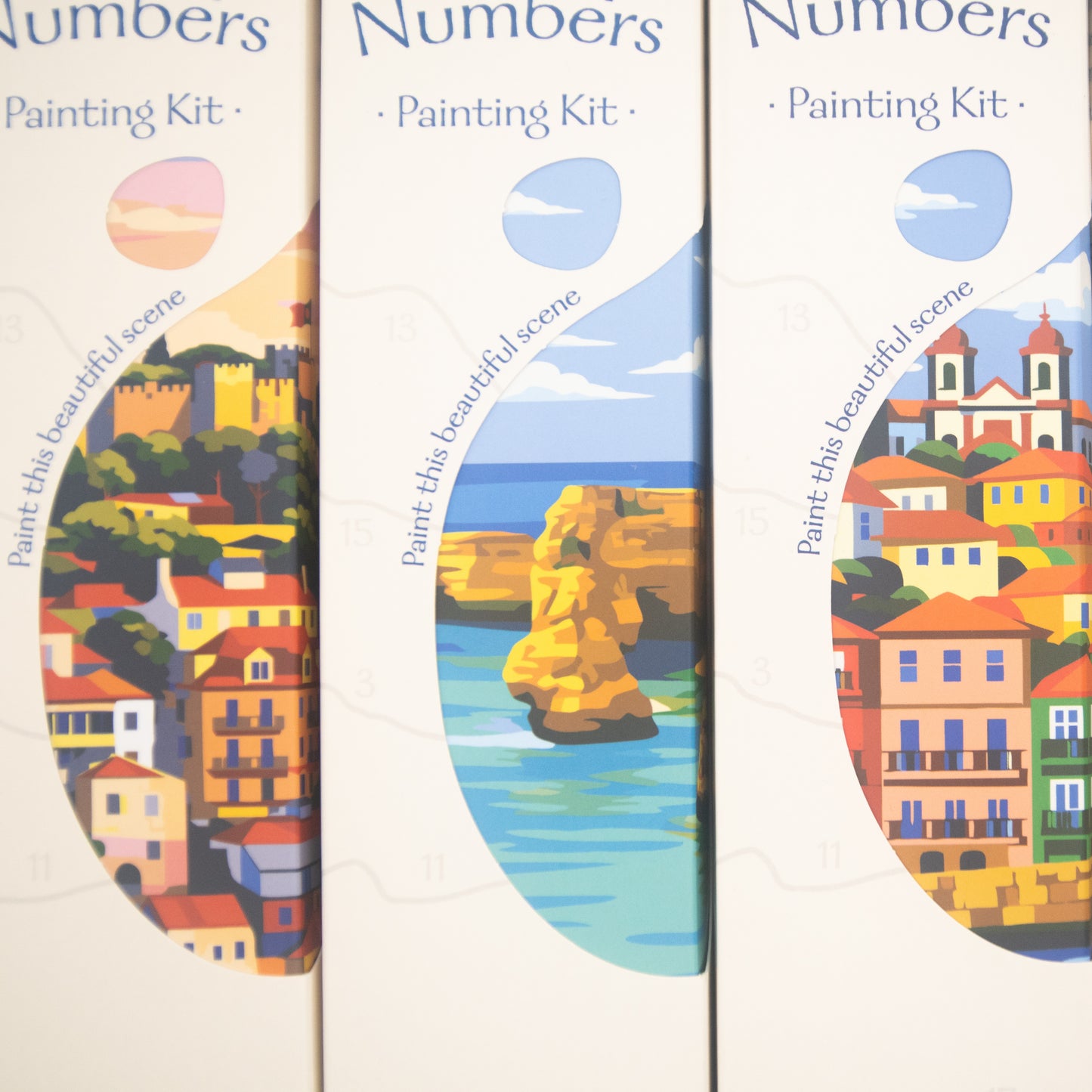 Coffret de peinture au numéro "Portugal"