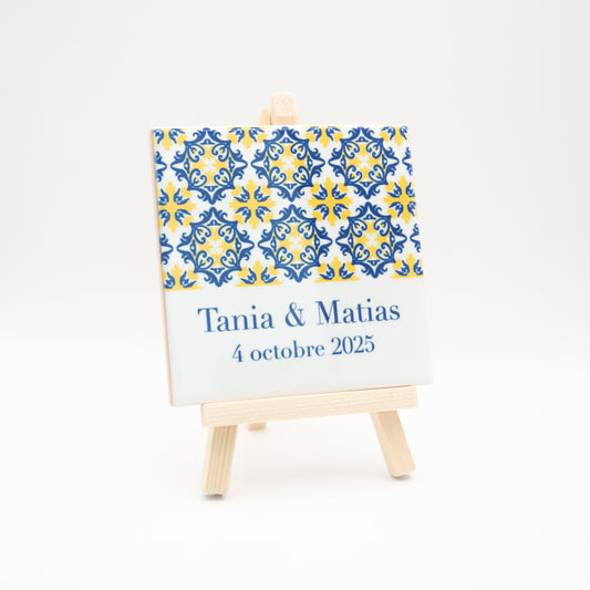 Azulejo « Azulejos d’Espinho » personnalisable