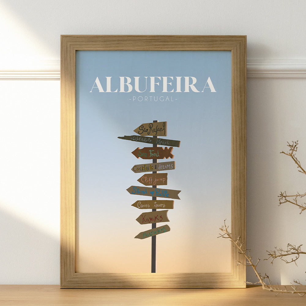 Poster "Albufeira" - PDF para imprimir