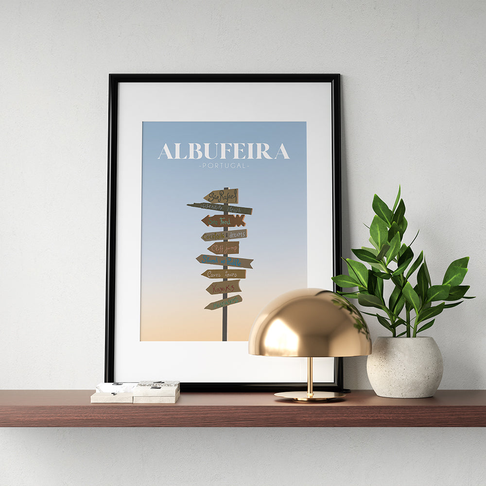 Poster "Albufeira" - PDF para imprimir