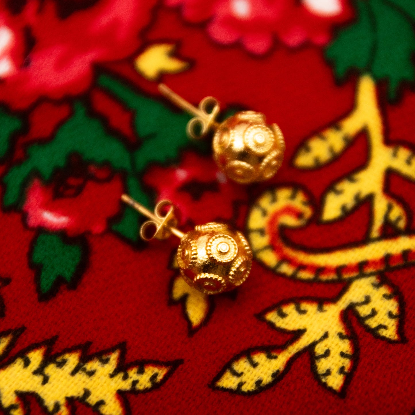 Boucles d'oreilles "Contas de Viana" en acier inoxydable