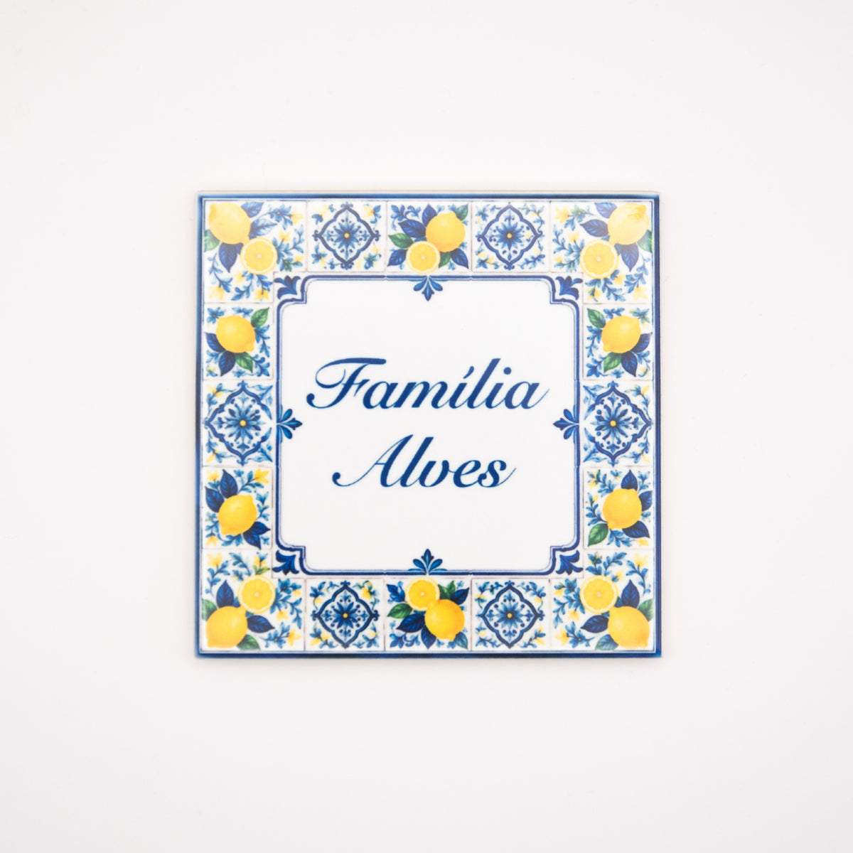 Azulejo « Citron » personnalisable