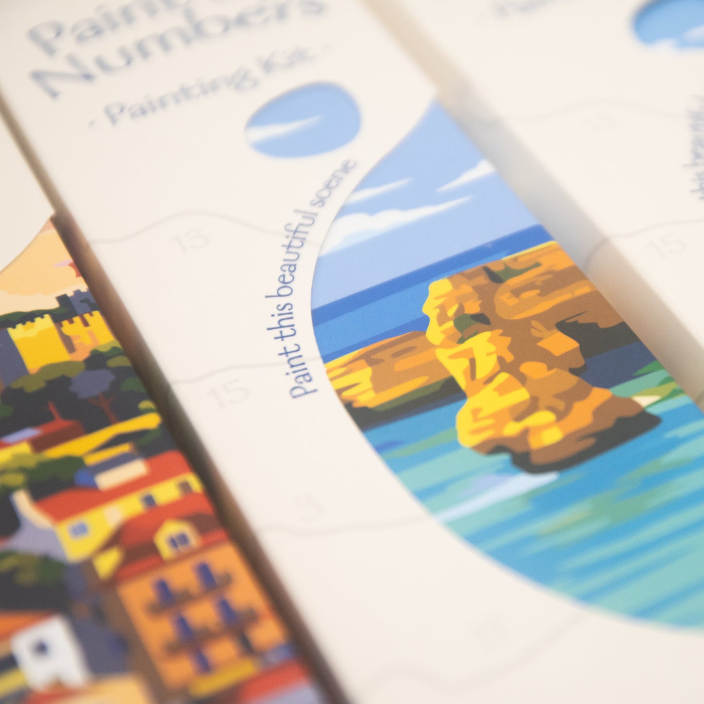 Coffret de peinture au numéro "Portugal"