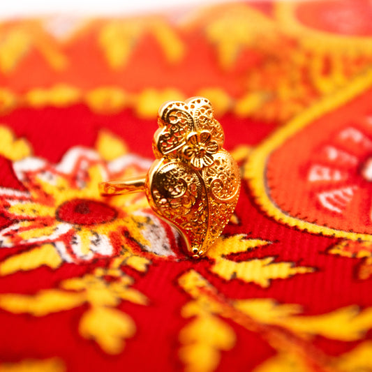 Bague "Coeur de Viana" traditionnelle