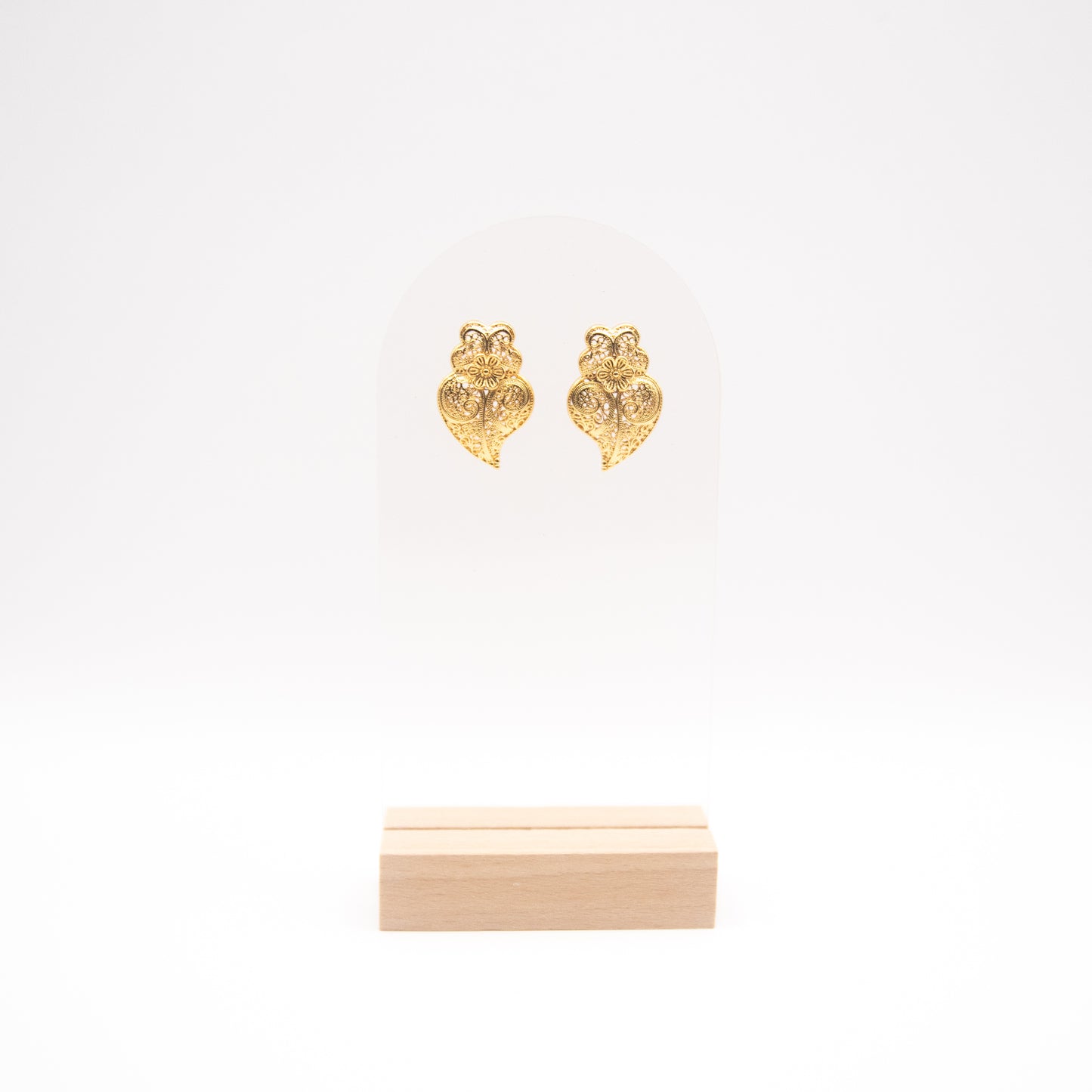 Boucles d'oreilles "Coeur de Viana" traditionnelles