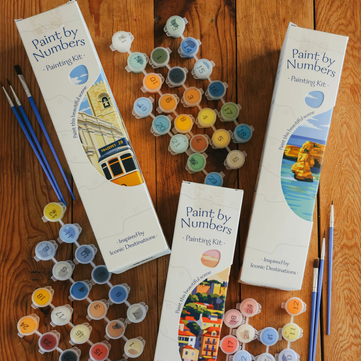 Coffret de peinture au numéro "Portugal"