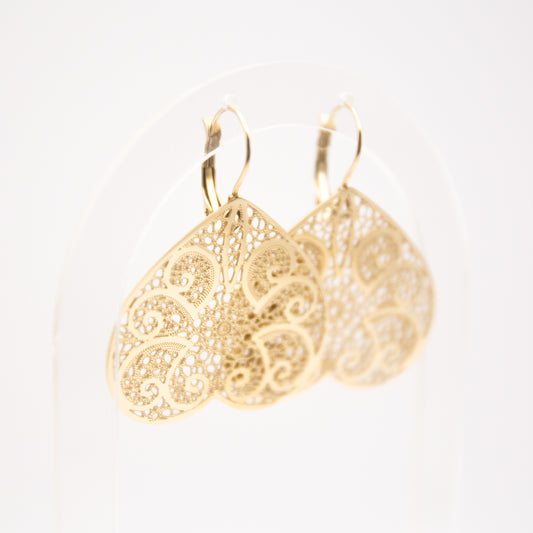 Boucles d'oreilles "Borboleta" en acier inoxydable