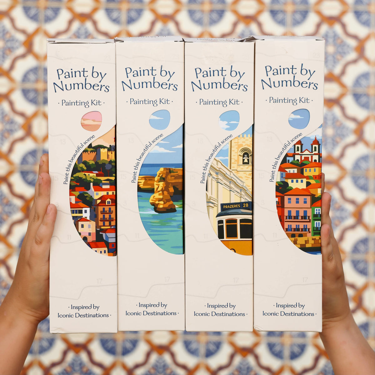 Coffret de peinture au numéro "Portugal"
