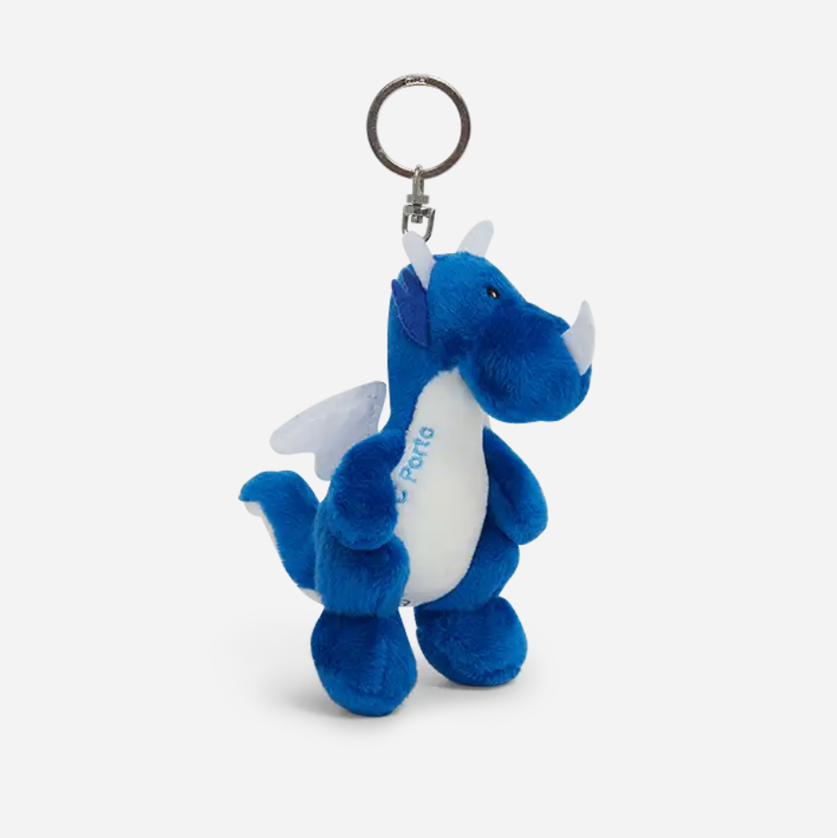 Porte-clé peluche dragon officiel FC PORTO