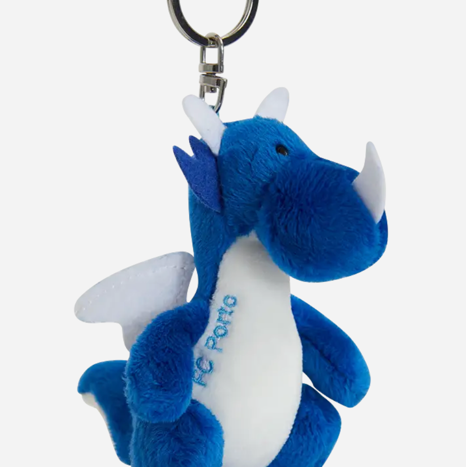 Porte-clé peluche dragon officiel FC PORTO