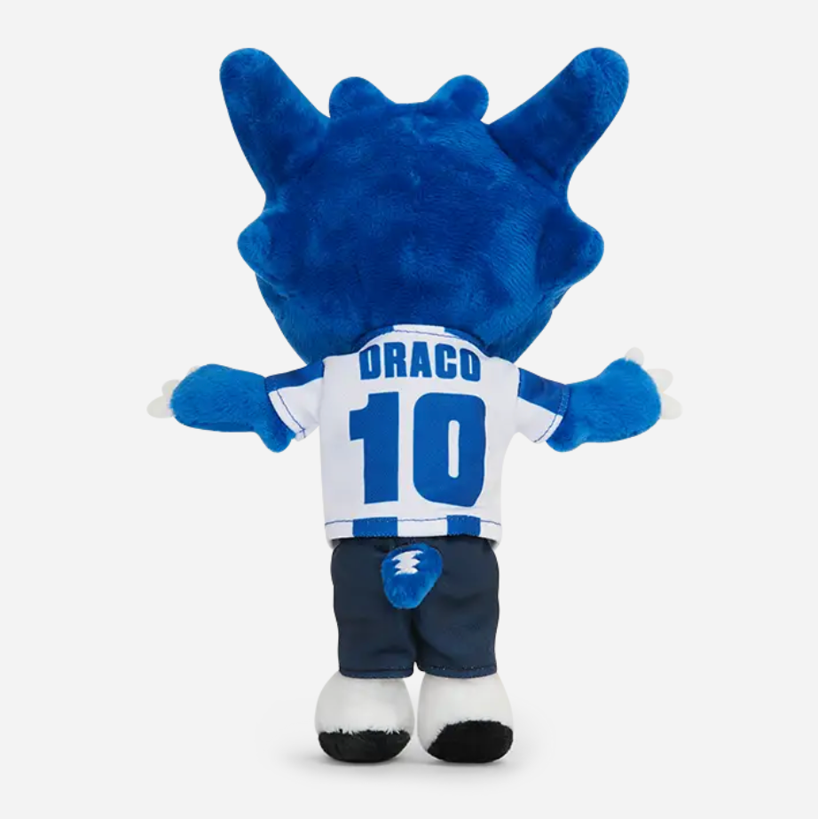 Peluche officielle FC PORTO mascotte Draco 20cm