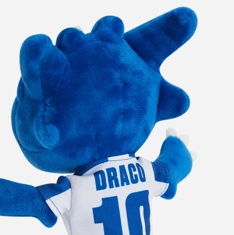 Peluche officielle FC PORTO mascotte Draco 20cm