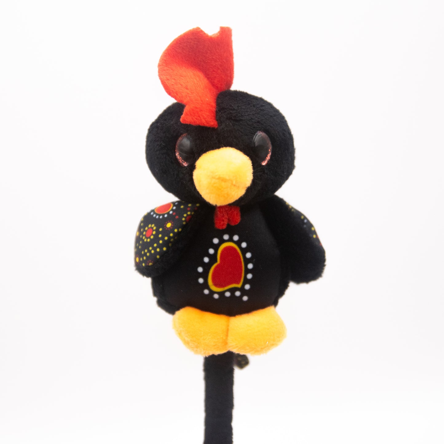 Stylo peluche "Coq de Barcelos"